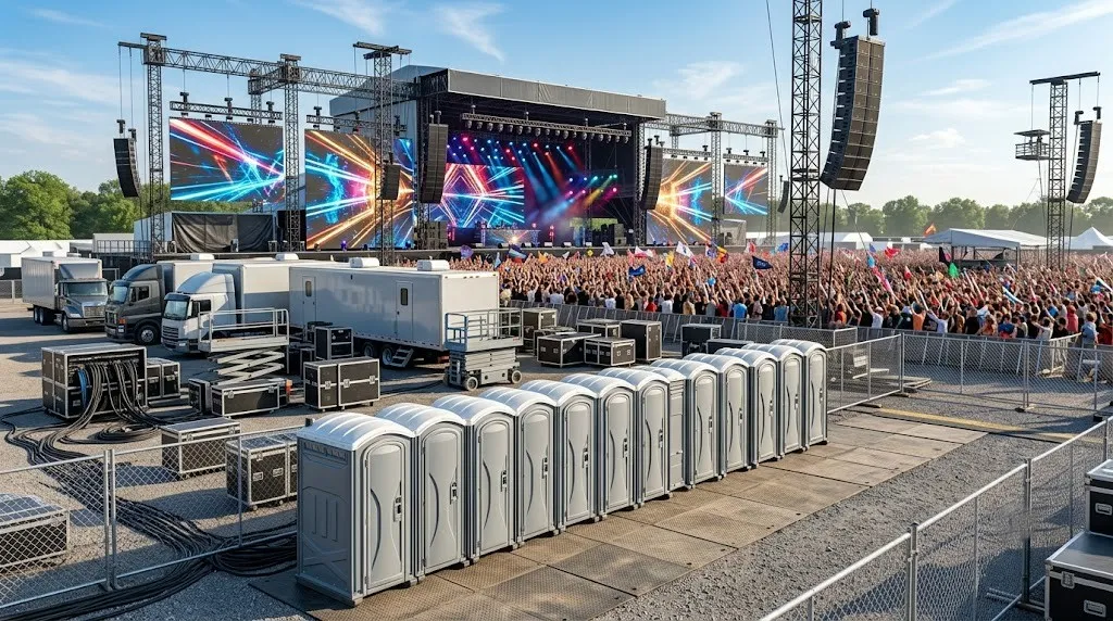 Concert Restroom Rental in Evanston, IL