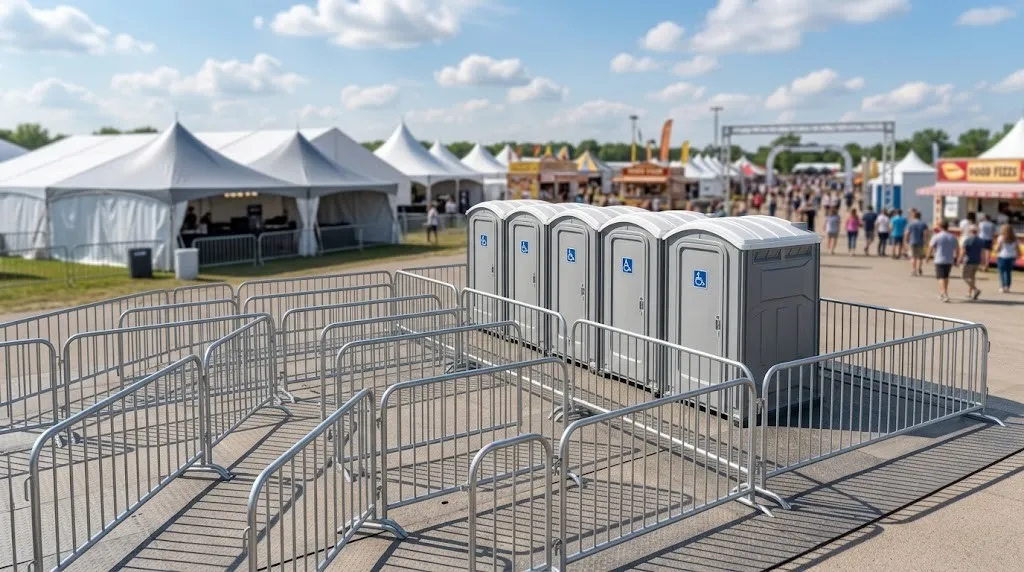 Crowd Control Barrier Rental in Evanston, IL