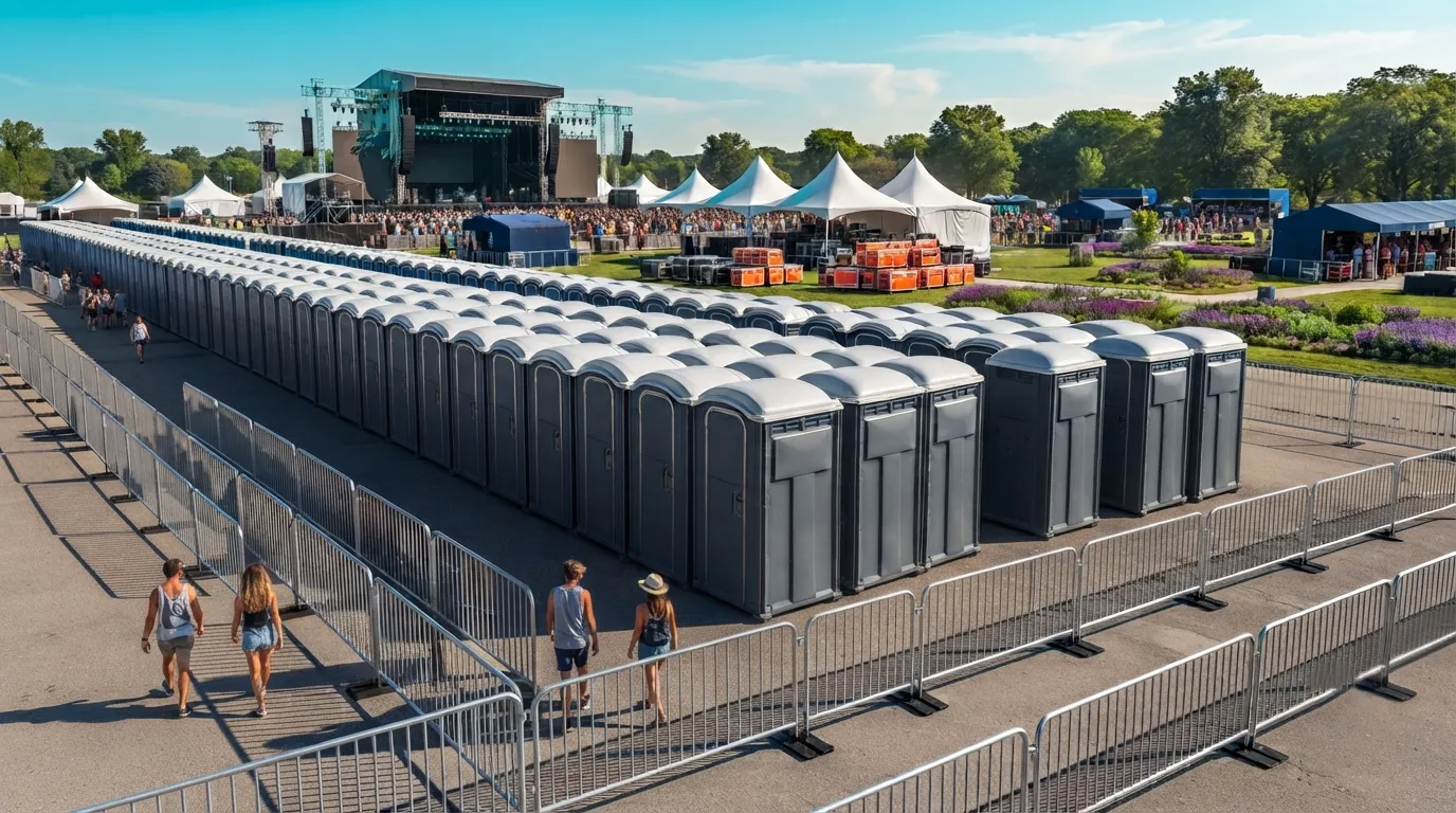 Festival Restroom Rental in Evanston, IL