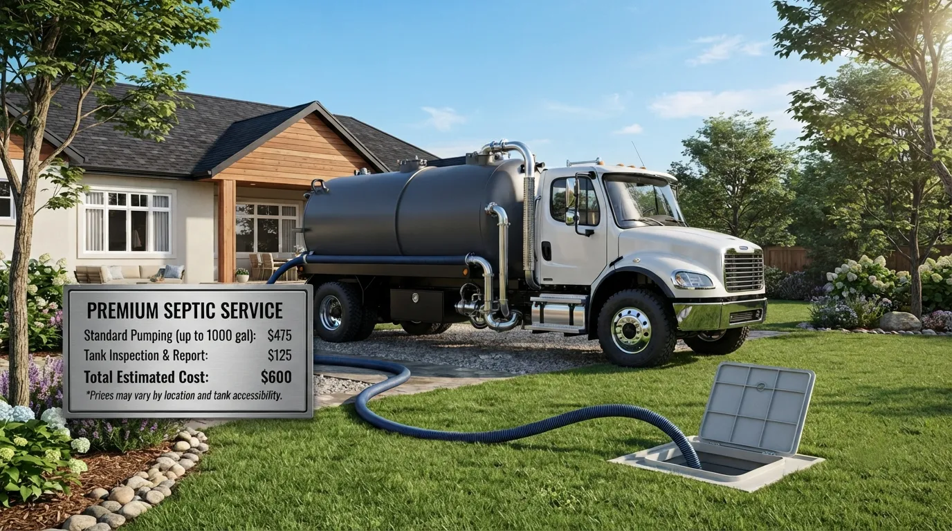Septic Tank Pumping Cost in Evanston, IL