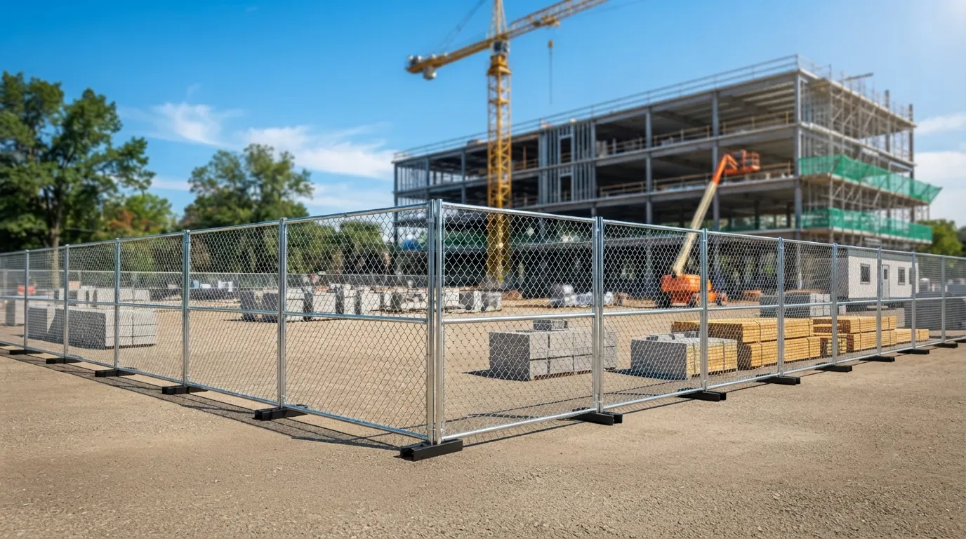 Temporary Fence Rental in Evanston, IL